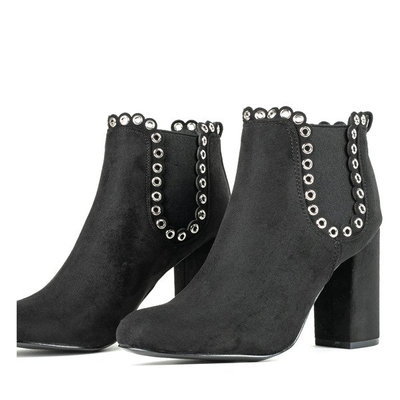 Black boots on a higher Cranlae post - Footwear 1