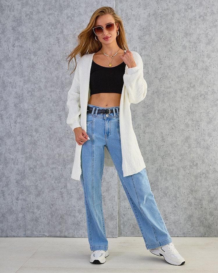 Royalfashion Fuchsia women's bedspread sweater