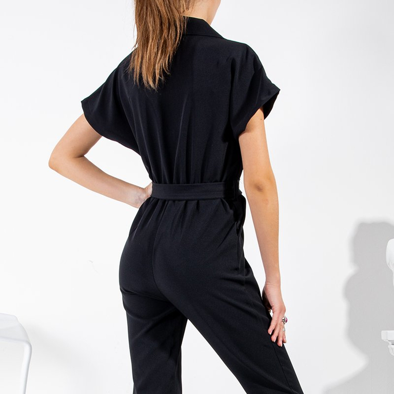 Black women's jumpsuit - Clothing