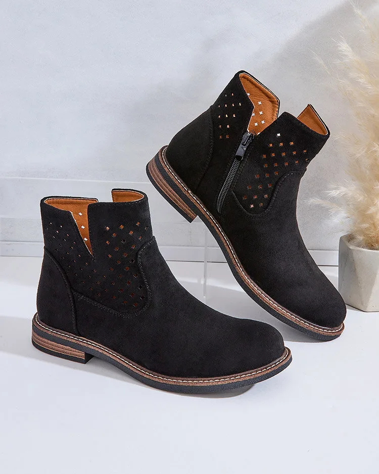 Royalfashion Light brown women's Rito boots