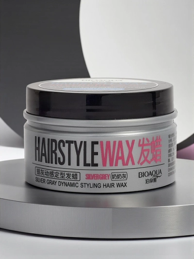 Hair Styling Wax Hairstyle Wax Silver