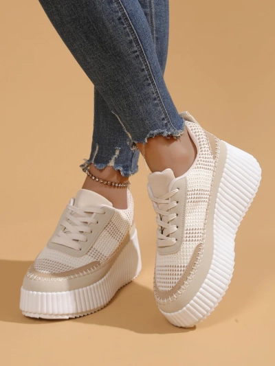 Royalfashion Women's platform sneakers Siserra