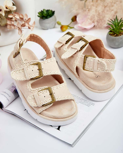 Royalfashion Women's Lunnay eko suede sandals