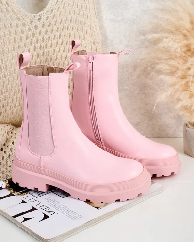 Royalfashion Eko ādas sieviešu zābaki Ereste