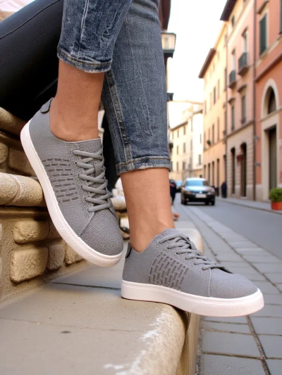 Royalfashion Women's fabric sports shoes Norbiese