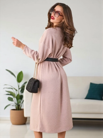 Royalfashion Sieviešu adītā kleita