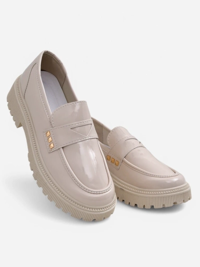 Royalfashion Women's patent loafers Dunes