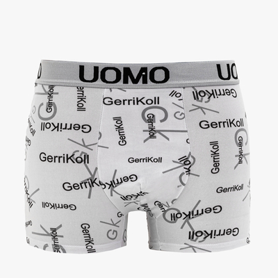 Light gray boxer shorts for men - Underwear