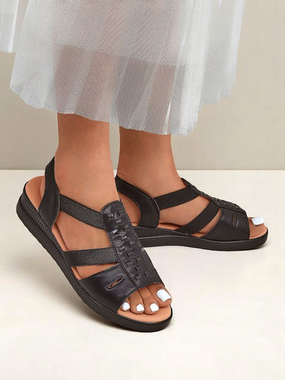 Royal Fashion Women's Low Wedge Sandals Sora