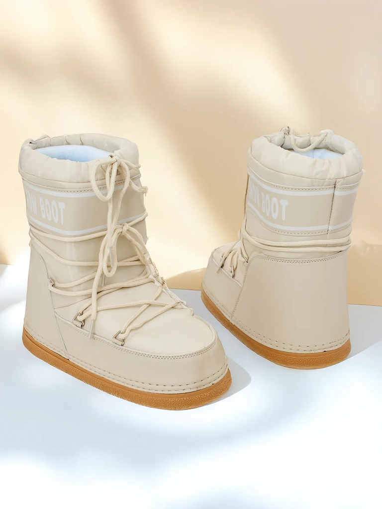 Royalfashion Sieviešu sniega zābaki ar svītrā Soblesia