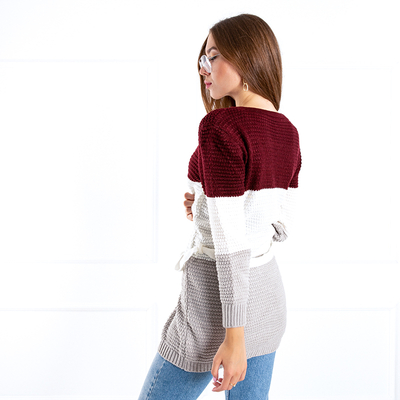 Cardigan women's colorful with pockets - Clothing