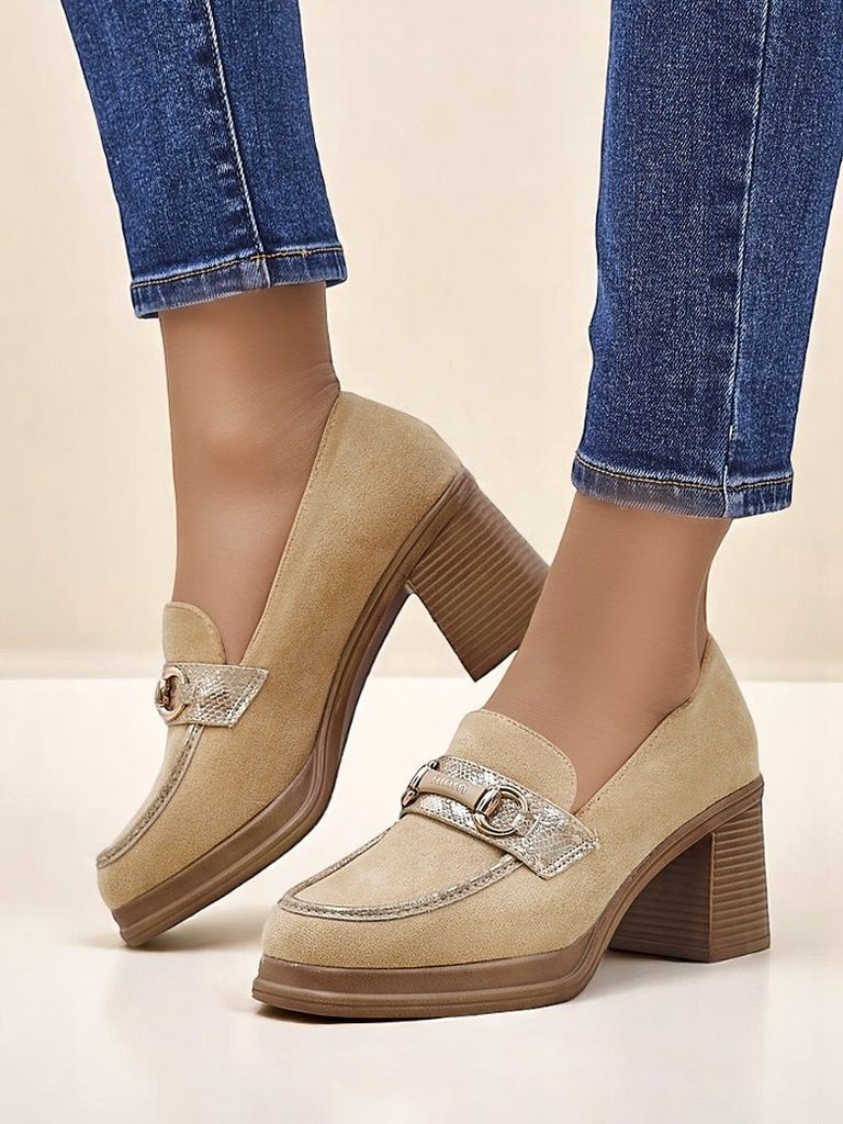 Royalfashion Women’s block-heel loafers Apareus