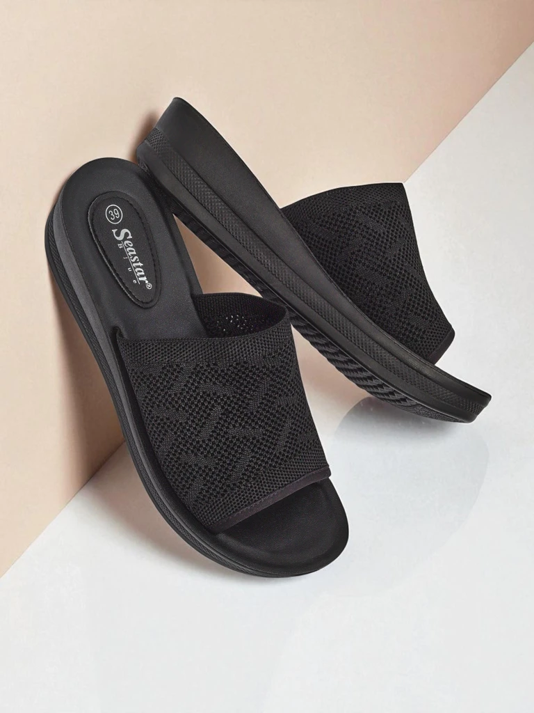 Royalfashion Women's low wedge sandals Elara