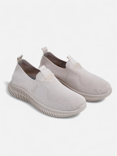 Royalfashion Women's Slip-on Fabric Sports Shoes Serra