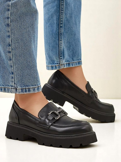 Royalfashion Women’s loafers on a thicker sole Rouetta