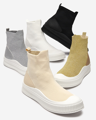 Silver Women's Bejoko Sneakers - Footwear