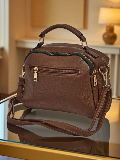 Small women's eco-leather bag Melisse