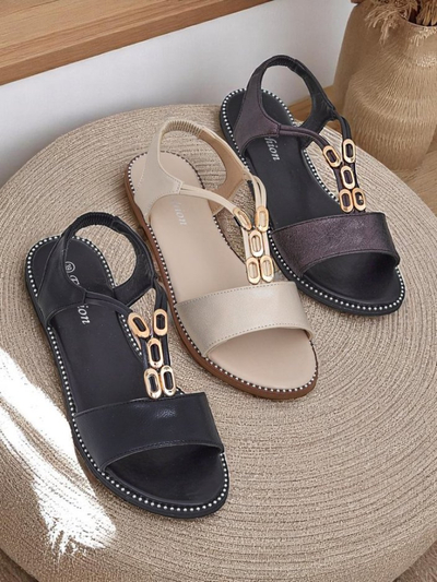 Royalfashion Женские сандалии с декоративными ремешками Siena Glow