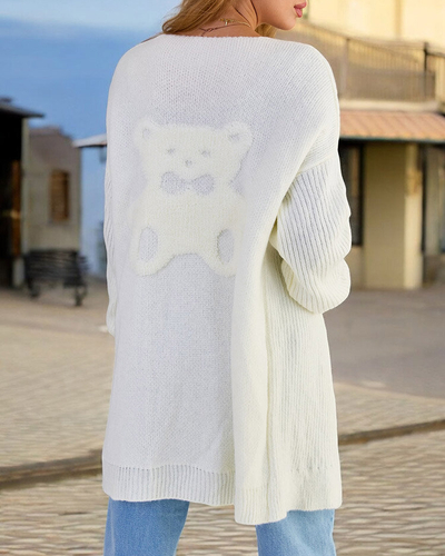 Royalfashion Fuchsia women's bedspread sweater