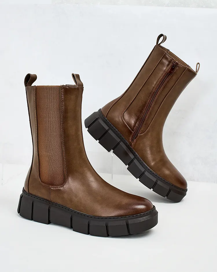 Royalfashion Женские сапоги на платформе Couell