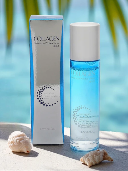 Lavante e hidratante facial tónico com colágeno