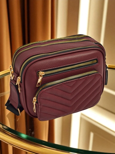 Small Women's Eco-Leather Bag Lunar Elegance