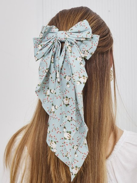 Royalfashion Hair clip – bow with little flowers Florinae
