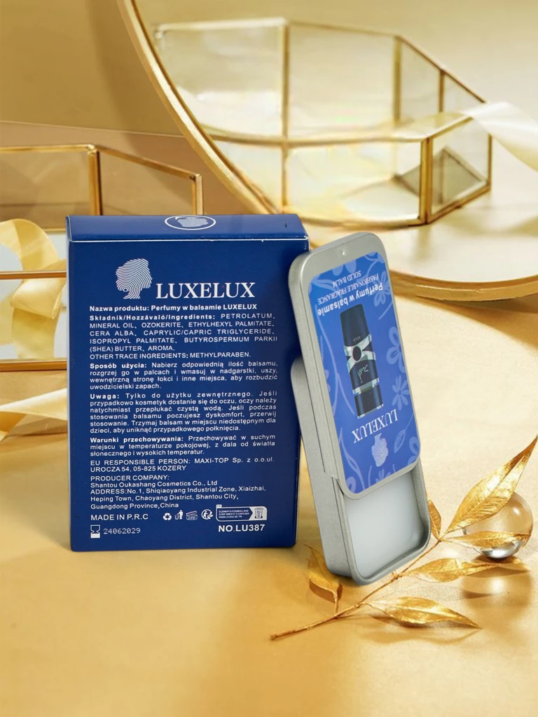 Luxelux ASAD balm perfume – a solid note of AromaRomano