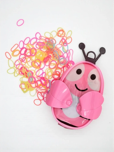 Royalfashion Разноцветные силиконовые резиночки Пчелка