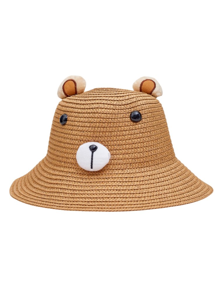 Royalfashion Children's Straw Hat Bear