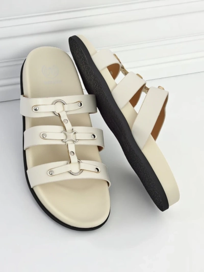 Royalfashion Women's Roman Style Flip-Flops Roma