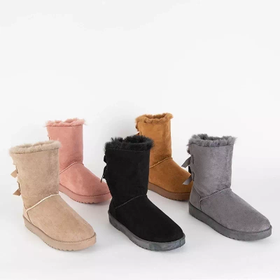 OUTLET Women's camel snow boots Izzuni- Footwear
