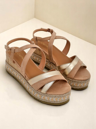 Royal Fashion Women's Wedge Sandals Eylaas