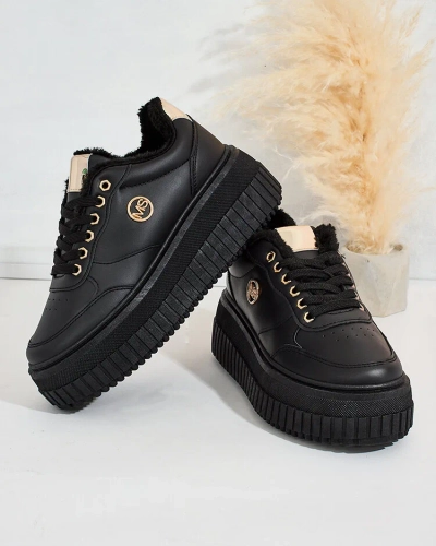 Royalfashion Утепленные женские кроссовки с мехом Sofi