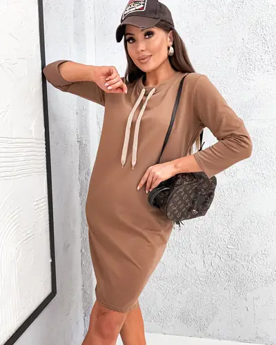 Royalfashion Женское хлопковое мини-платье