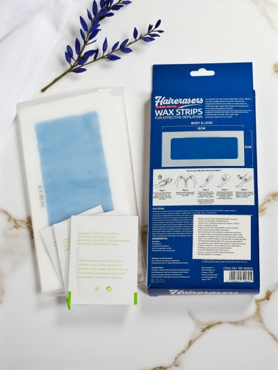 Lav: Wax strips for body hair removal