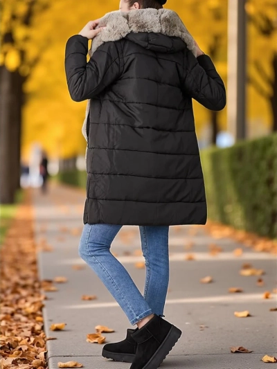 Royalfashion Women's jacket with detachable sleeves