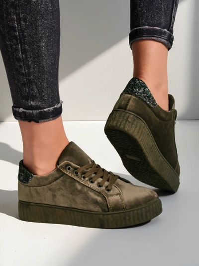 Royalfashion Women's sneakers a'la velour Mixose