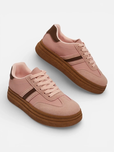Flora Women's Pink Ecological Sports Sneakers for Summer