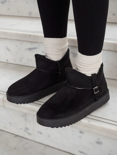 Royalfashion Short snow boots women's Ewioz