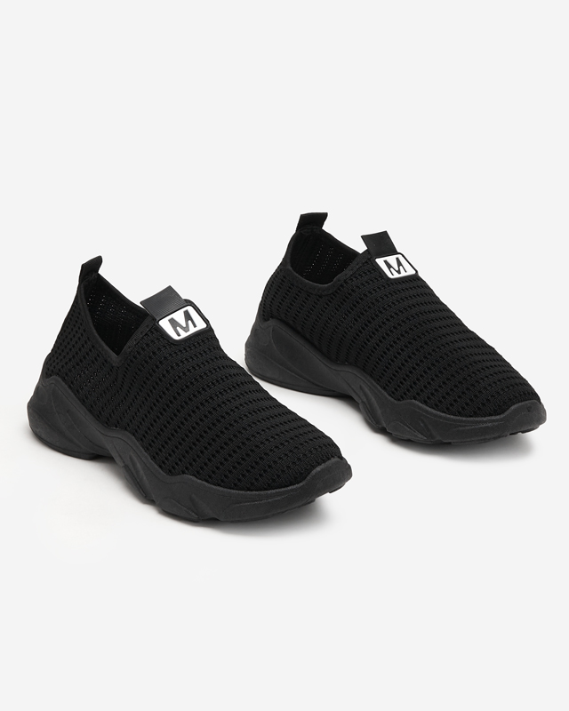 Black women's slip-on sports shoes Rulinso - Footwear