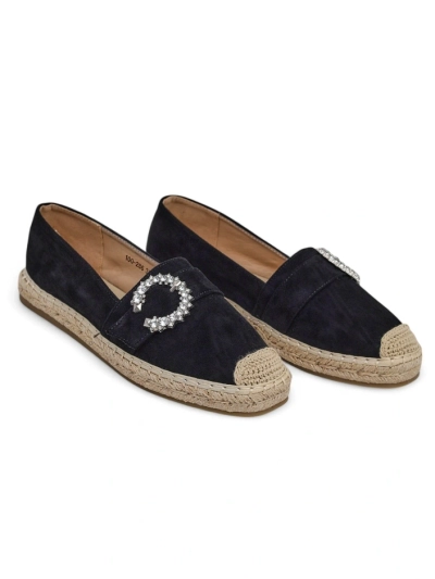 Royalfashion Women's espadrilles with zirconia decoration Azubbe