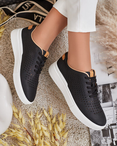 Royalfashion Women's openwork sports shoes Deromias