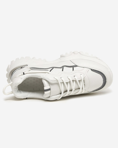OUTLET White women's sports shoes Jenirso sneakers - Footwear