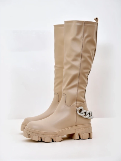 Royalfashion Sieviešu augstpapēžu zābaki Defesisa