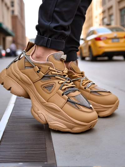 Royalfashion Sieviešu apavi uz bieza zole Reterri