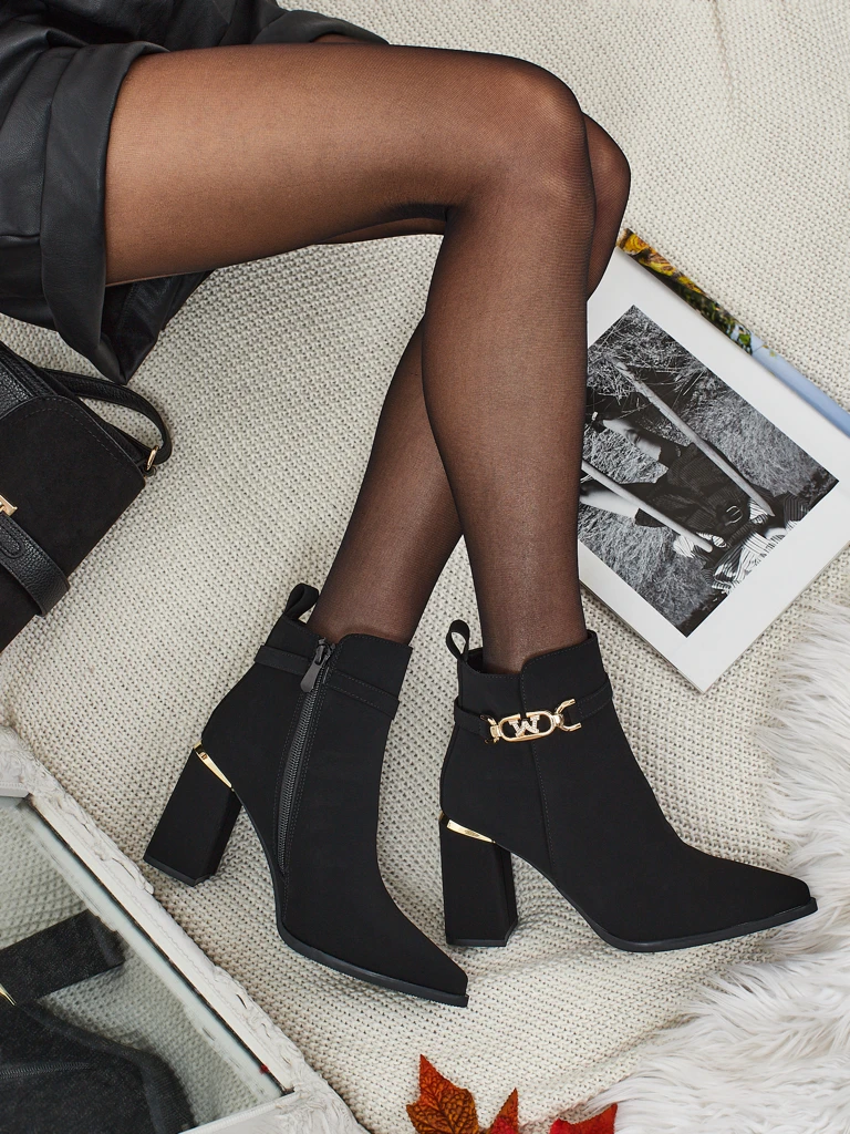 Women's Ostirena Eco-Suede Heeled Ankle Boots