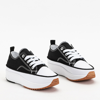 Black Women's Platform Trainers Trenicso - Footwear