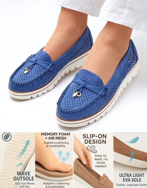 Royalfashion Izgriezti sieviešu loafers Elissas