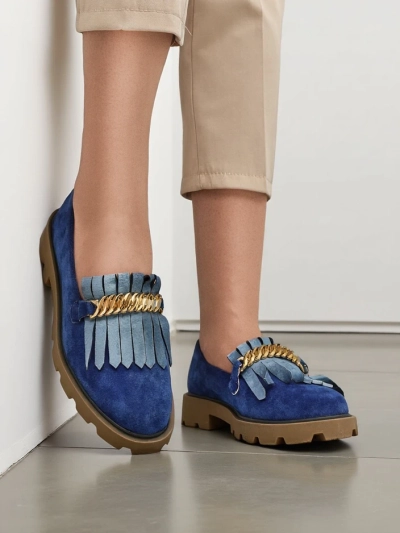 Royalfashion Women's Eco Suede Moccasins Mare Nostrum